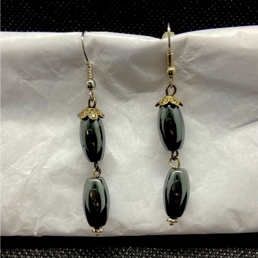 Hematite Earrings